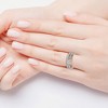 Pompeii3 1Ct TW Vintage Engagement Wedding Ring Set Lab Created 14k Gold - 4 of 4