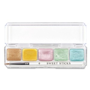 Sweet Sticks Edible Art Metallic Easter Floral Mini Palette, 5 colors - 1 of 3
