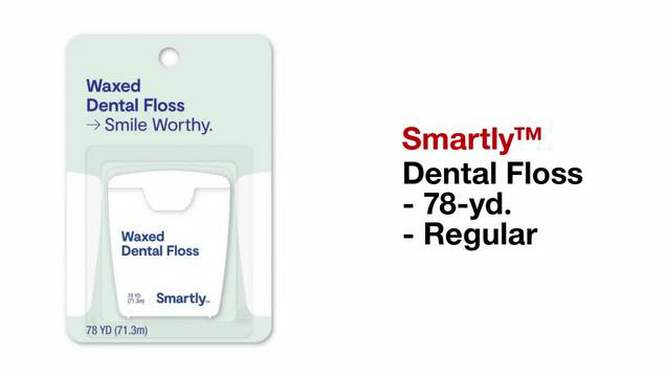 Dental Floss - 234ft - Regular - Smartly&#8482;, 2 of 5, play video