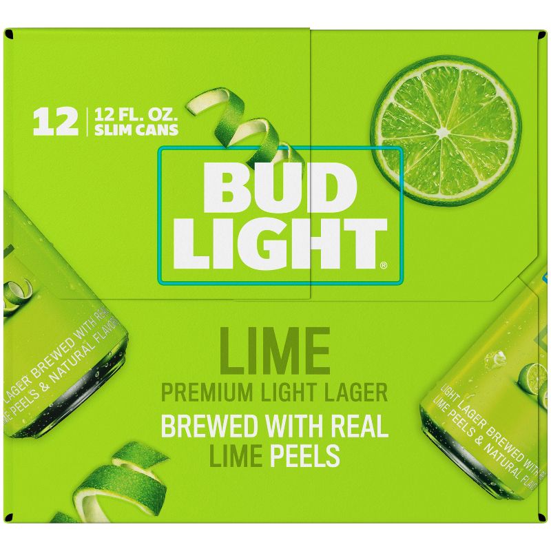 Bud Light Lime Beer - 12pk/12 fl oz Cans, 4 of 11
