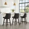 Spruce&Spring Counter Height Swivel Barstool - 2 of 4