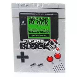 Nerd Block Arcade Block Classic Console Casino Cards