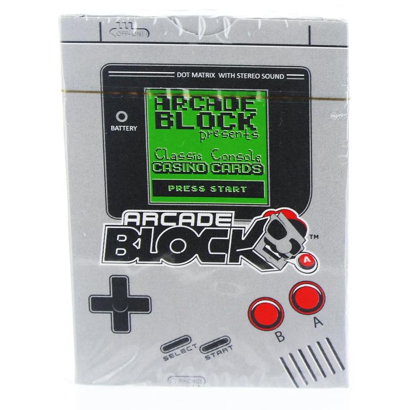Nerd Block Arcade Block Classic Console Casino Cards, 1 of 2