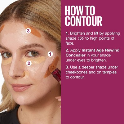 Maybelline Instant Age Rewind Multi-Use Dark Circles Concealer Medium to Full Coverage - 150 Neutralizer - 0.2 fl oz