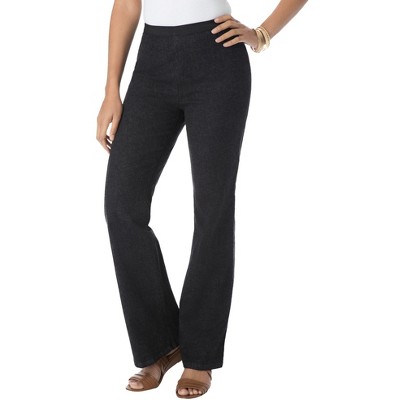 Jessica London Women's Plus Size Stretch Denim Bootcut Jegging