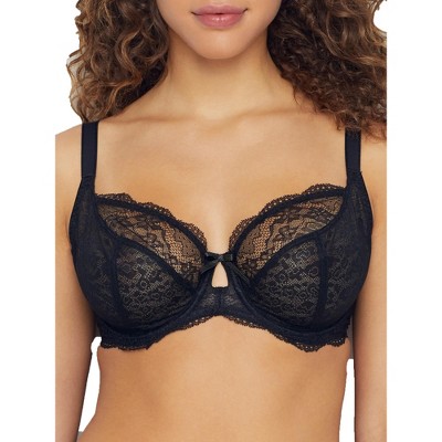 Freya Women's Fancies Plunge Balcony Bra - Aa1011 30e Black : Target