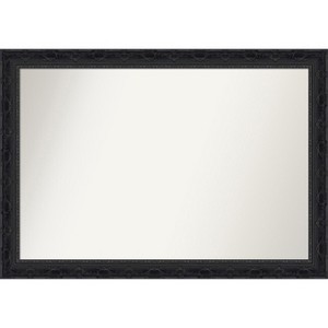 Amanti Art Filigree Non-Beveled Framed Bathroom Vanity Wall Mirror - 1 of 4