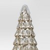 12" Christmas Mercury Lit Glass Tiered Classic Tree Decor  Silver - Wondershop™ - 4 of 4