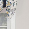 RLF Home Gianna Suspender 3" Rod Pocket Ribbon Tie Window Valance, 50" x 17" - 3 of 4