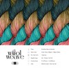 Woolweave Superwash Merino Wool Yarn – 100g DK Weight, 240 Yards – Hand Dyed Variegated Yarn for Knitting & Crochet - 2 of 4