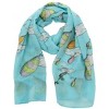HalloweenCostumes.com One Size Fits Most  Dr. Seuss Oh The Places You'll Go! Lightweight Costume Scarf for Adults and Teens, Pink/Green/Blue - 4 of 4