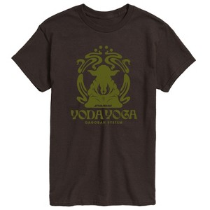 Men's - Star Wars - Yoda Yoga Short Sleeve Graphic T-Shirt - 1 of 4