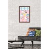 Trends International Hello Kitty and Friends: 24 Ice Cream Parlor - Group Framed Wall Poster Prints - 2 of 4