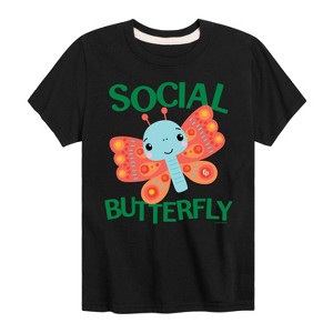 Boys' - Fisher Price - Social Butterfly Short Sleeve Graphic T-Shirt - 1 of 4