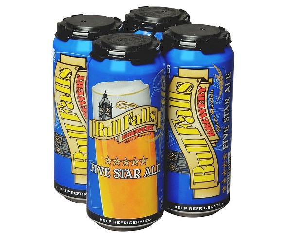 Bull Falls&#174; Five Star Ale - 4pk / 12oz Cans