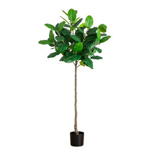 Nearly Natural 5-ft Artificial Petite Audrey Ficust Tree - 1 of 1