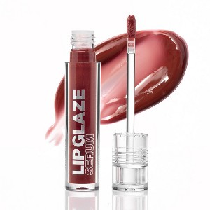 Palladio Lip Glaze Serum, Hydrating Lip Gloss with Peptides & Hyaluronic Acid for Plump, Smooth, and Nourished Lips - 1 of 4