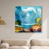 Art Remedy George Bellows - The Coming Storm Chic Coastal Wall Art Framed - 2 of 4