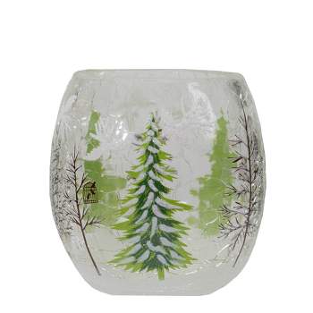Northlight 32 Frosted Pine Cone and Berries Artificial Christmas Candle  Holder Centerpiece, 1 - Ralphs