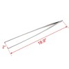 Unique Bargains Aquarium Fish Tank Tools Set Straight Tweezers for Plant Grass 2 Pcs - 2 of 4