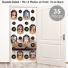 Big Dot of Happiness Adult 30th Birthday - Gold - Birthday Party Vertical Photo Garland 35 Pieces - 2 of 4