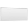 vidaXL Bathroom Mirror White 35.4"x0.6"x14.6" Engineered Wood - 3 of 4