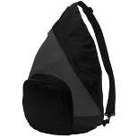 Stylish and Functional Port Authority Active Sling Gym Bag - Ideal for On-the-Go Durable Water-resistant materials