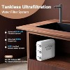 Ecoviva 0.01μm Ultra-Filtration 800G Tankless Under Sink Water Filtration System with Faucet, No Electricity & Zero Waste, Filters Heavy Metals - 2 of 4