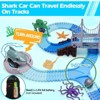 VATOS Track Toys 183 Pcs Shark Race Car Toys for Boys Girls 3-9 Year - 3 of 4
