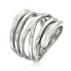 Ross-Simons Italian Sterling Silver Highway Ring - 3 of 4
