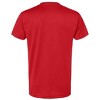 OUTSIDE THE WIRE Leatherneck for Life Red Left Chest Eagle, Globe, and Anchor Established Performance T-Shirt- Black Logo - 2 of 3