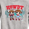 Boys' - LOL Surprise! - Howdy Neon Graphic Long Sleeve Fleece Sweatshirt - 2 of 4
