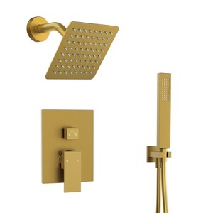 YAWWALK Dual-Function Shower Faucet Set - Pressure-Balanced System with Handheld Spray - 1 of 1