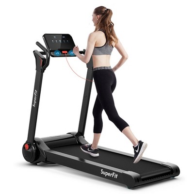 SuperFit 2.25HP Folding Electric Motorized Treadmill w/  Speaker