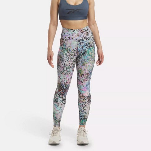 Reebok Lux Bold High-rise Modern Safari Leggings Xs Black : Target