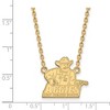 Black Bow Jewelry 10k Yellow Gold New Mexico State Aggies NCAA Necklace 18 Inch - 2 of 4