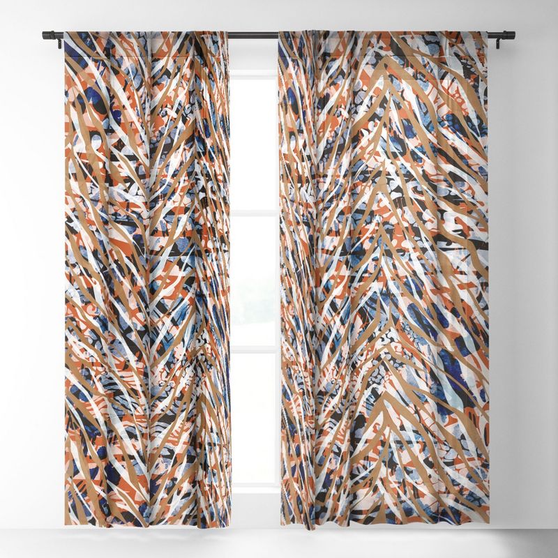 Marta Barragan Camarasa 01020 WILD SKIN ANIMAL Single Panel Sheer Window Curtain - Deny Designs, 2 of 7
