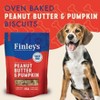 Finley's All Natural Peanut Butter & Pumpkin Flavor Dog Treat Crunchy Biscuits - 4 of 4