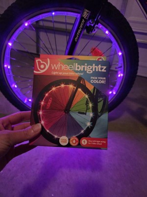 Brightz Color Morphing Bike Wheel LED Lights: Iron, Silicone