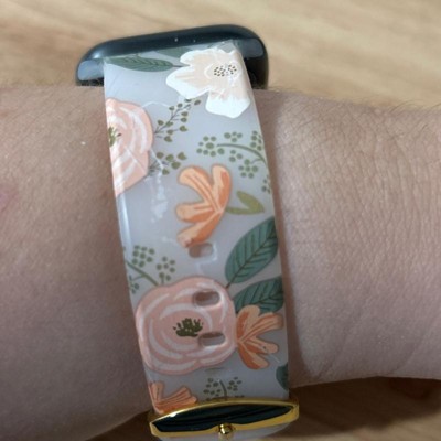 Wild Floral Silicone Watch Band