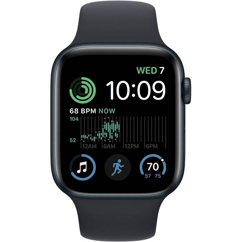 Refurbished Apple Watch SE GPS + Cellular (2022, 2nd Generation) with Sport Band - Target Certified Refurbished, 2 of 6