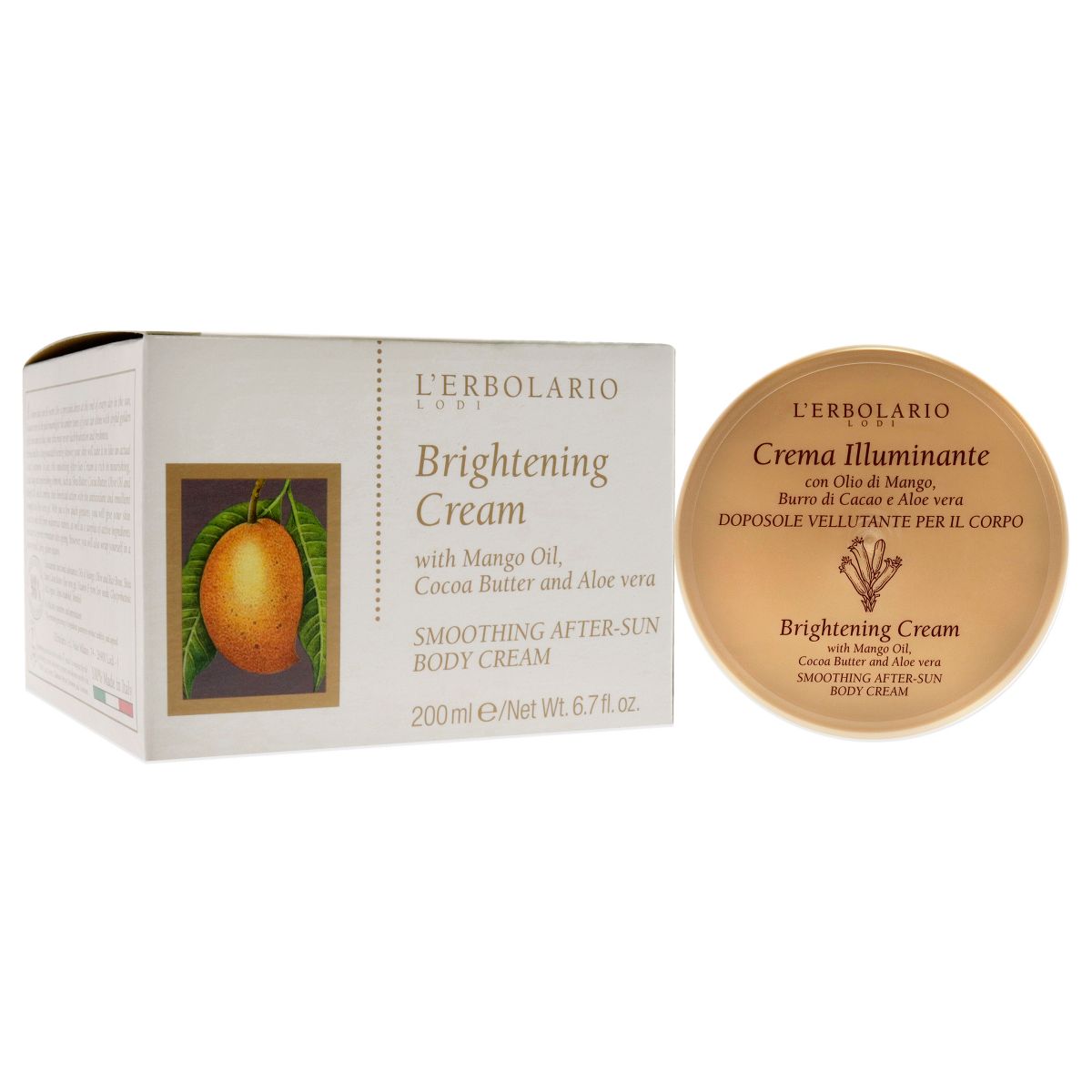 Brightening Body Cream by LErbolario for Women - 6.7 oz Body Cream - thumbnail 3
