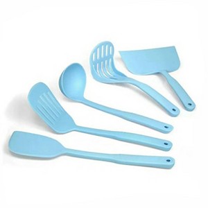 LunaLulinlk Cooking Utensil Set of 5 Non Stick & Heat Resistant Nylon Multipurpose - 1 of 4