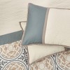Nanshing 7pc King Camila Comforter Set Gray - 3 of 4