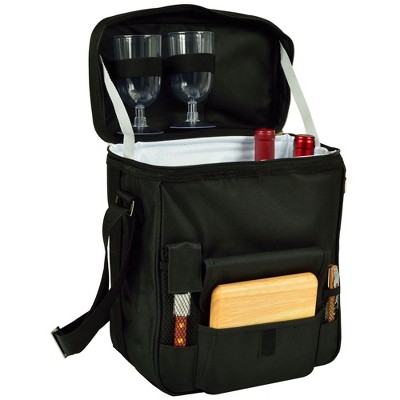 Picnic at Ascot Soft Sided Cooler with Two Person Wine & Cheese Picnic Set