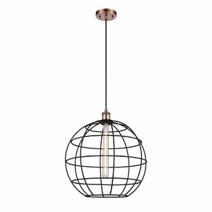 Lake Placid - 1 Light Cord Hung Pendant In Industrial Style-17.75 Inches Tall and 16 Inches Wide - 1 of 1