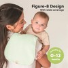 KeaBabies 5pk Urban Baby Burp Cloths, Organic Burping Cloth for Babies, Burp Rags for Baby Girls, Boys - 3 of 4