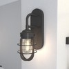 Hunter Fans 5" Starklake Wall Sconce Noble Bronze Finish - Rustic Caged Design for Modern Industrial & Farmhouse Style - 4 of 4