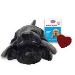 Snuggle Puppy Heartbeat Stuffed Toy - Black