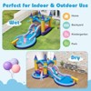 Tangkula Kids Inflatable Water Slide w/ Slide Splash Pool Water Cannon Blower Excluded - 3 of 4